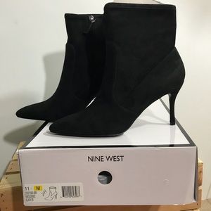 Nine West Cadence Pointed Toe Ankle Boot/Booties
